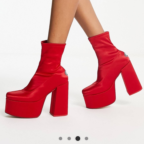 NOKWOL exclusive Ellie platform ankle boot - Picture 3 of 4